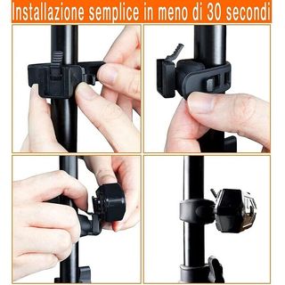 Fanale Luce Posteriore frecce telecomando bici