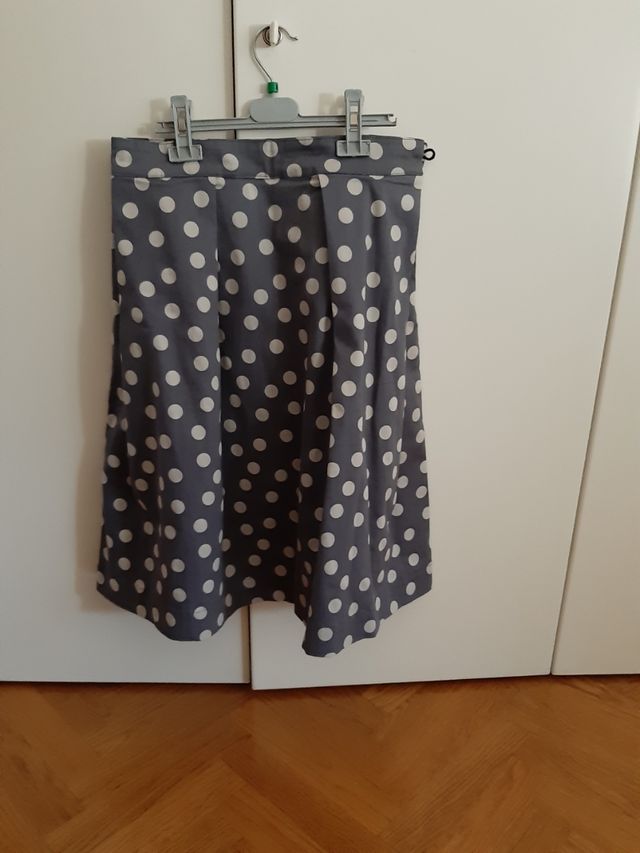 Gonna cotone solidale Altromercato, vita alta