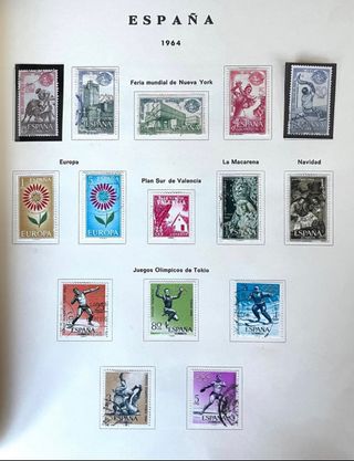 Sellos 1964 Completo Usado -75%