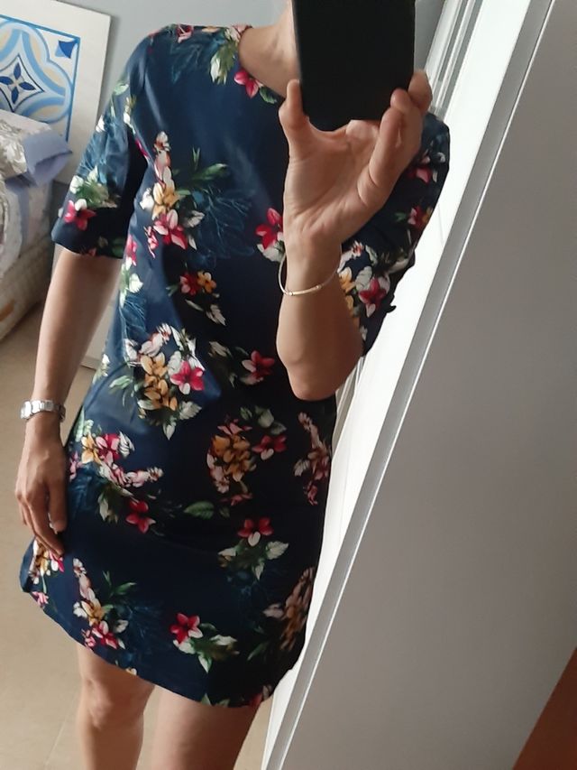 VESTIDO CORTO AZURA