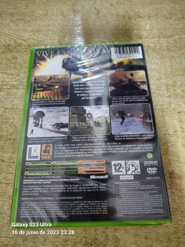  BATTLEFRONT PRECINTADO XBOX
