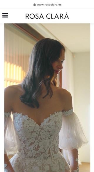 Vestido Novia Rosa Clara