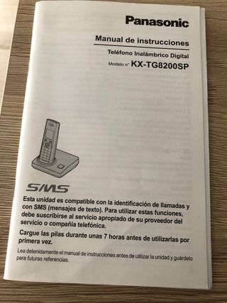 Teléfono inalámbrico digital PANASONIC