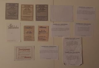 Lote dieciséis cromos diversas colecciones años 70