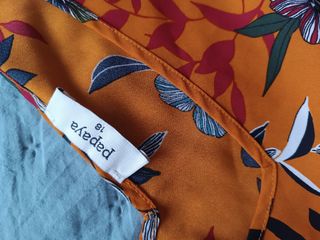 Blusa amplia tirantes- TG