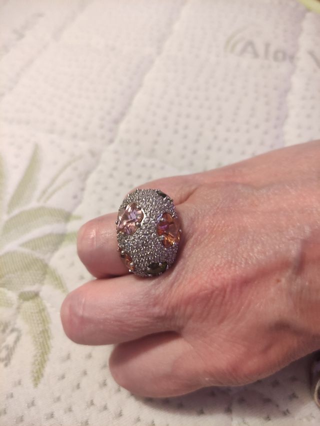 Precioso anillo de plata 