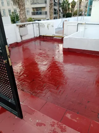 Reparacion terraza, impermeabilización