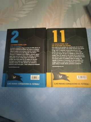 2LIBROS DE LA COLECCIÓN,LAS FIERAS DEL FUTBOL