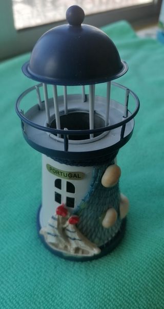 farol com luz interior