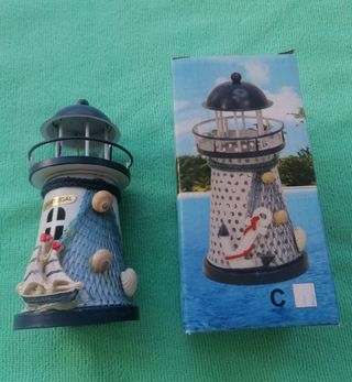 farol com luz interior