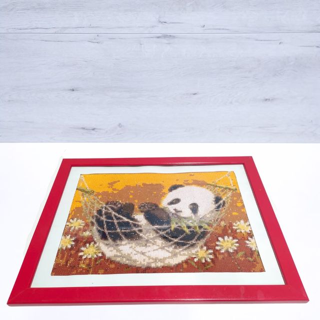 Cuadros en punta de diamante