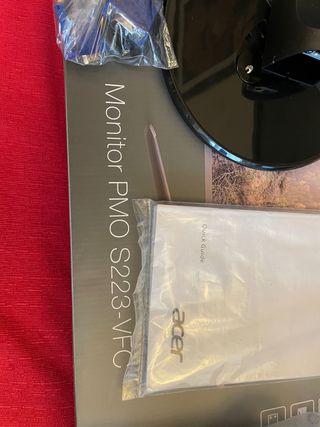 Asus pc 1001 Px y monitor Acer K222HQL