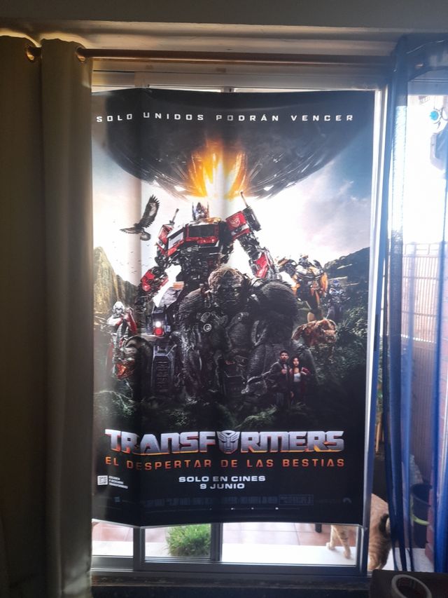 cartel  gigante de cine