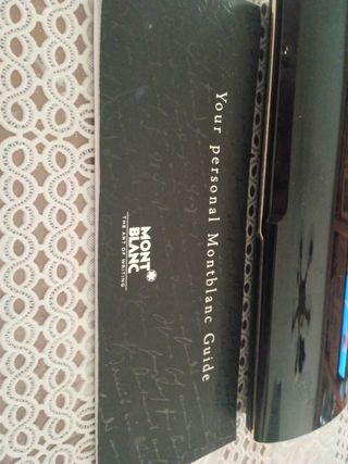 Bolígrafo Mont Blanc Meisterstuck original