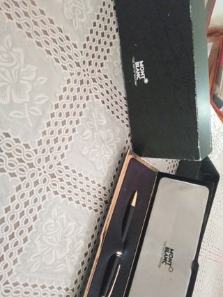 Bolígrafo Mont Blanc Meisterstuck original