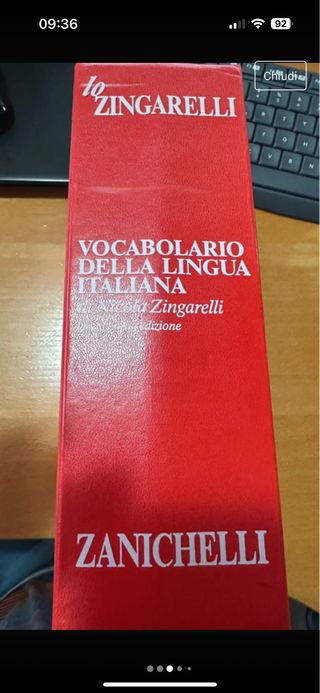 Vocabolario della lingua Italiana