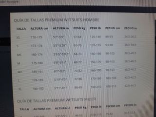 Traje de neopreno a estrenar 
