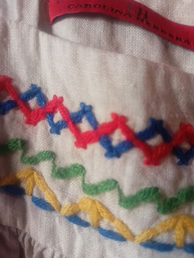 vestido niña carolina herrera