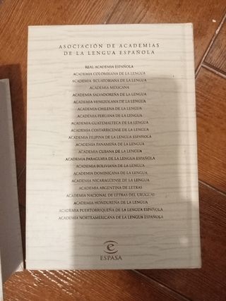 DICCIONARIO LENGUA ESPAÑOLA