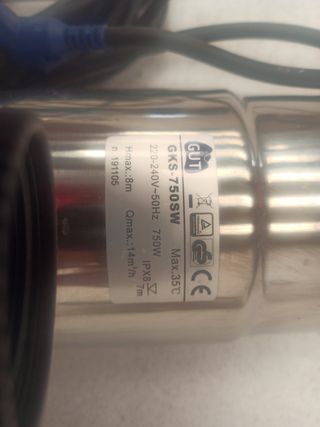 bomba de agua GUT GKS 750