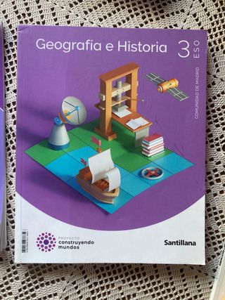 Lote de libros de texto 3°ESO