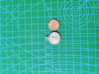 bonita y rara medalla religiosa de plata francesa