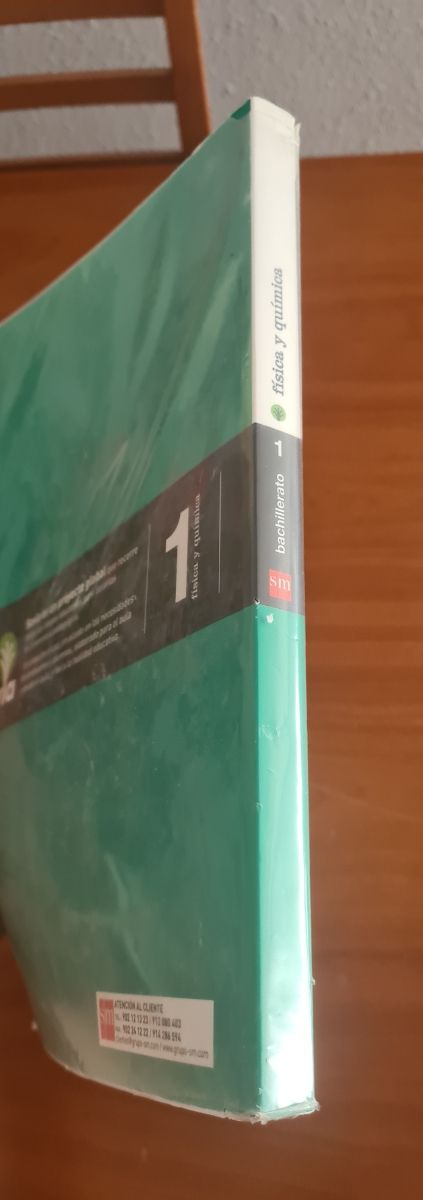 Libro física y química SM 1° bachillerato