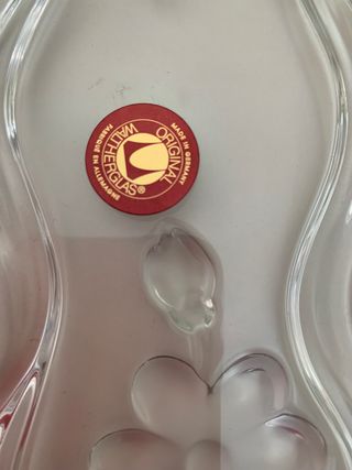 Bandeja cristal canapes