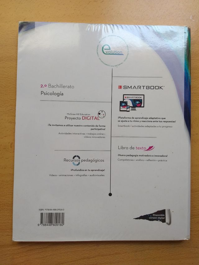 Libro  psicología 2° bachillerato