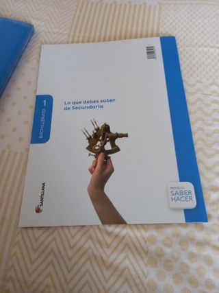 1 Bachillerato.  Con cuaderno .