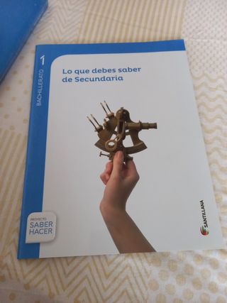 1 Bachillerato.  Con cuaderno .