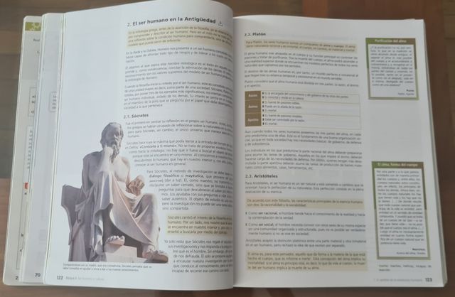 Libro Filosofía 1° Bachillerato. Oxford