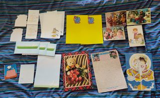 cartas de cambiar vintage (años 90).