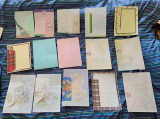 cartas de cambiar vintage (años 90).
