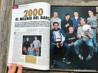 REVISTA BARÇA Nº 17, AÑO 2000. CON PÓSTER DE XAVI.