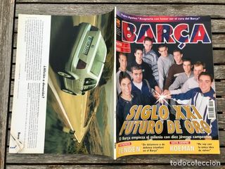 REVISTA BARÇA Nº 17, AÑO 2000. CON PÓSTER DE XAVI.