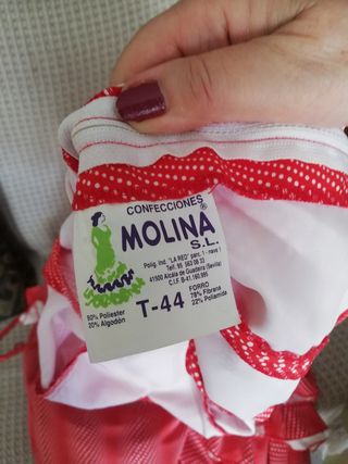 vestido de flamenca nuevo