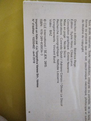 libros francés 1°ESO