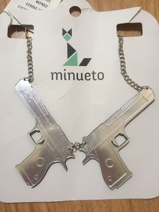 Collar Minueto pistolas