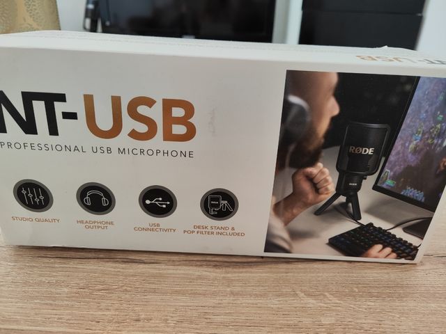 Micrófono RODE NT- Usb