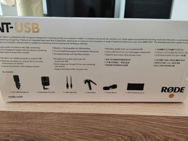 Micrófono RODE NT- Usb