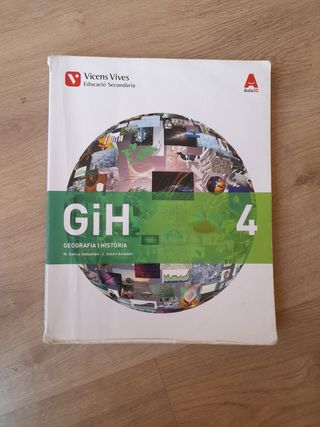 Llibre de Geografia I Història 4rt ESO
