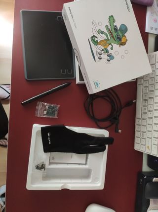 Tableta dibujo gráfico