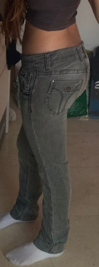 Mis sixty vaquero gris marengo desgastado