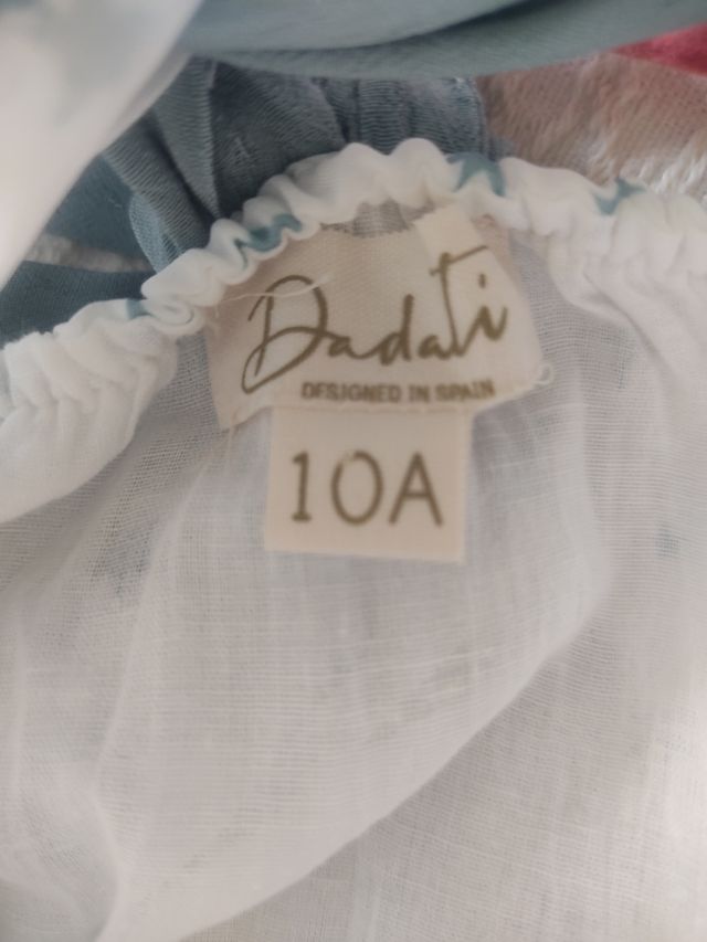 Vestido niña Talla 10