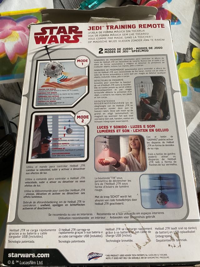 Juego de entrenamiento Jedi