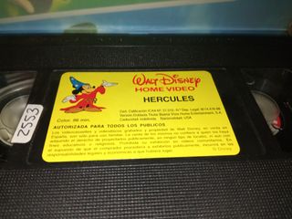 HERCULES DISNEY - VHS