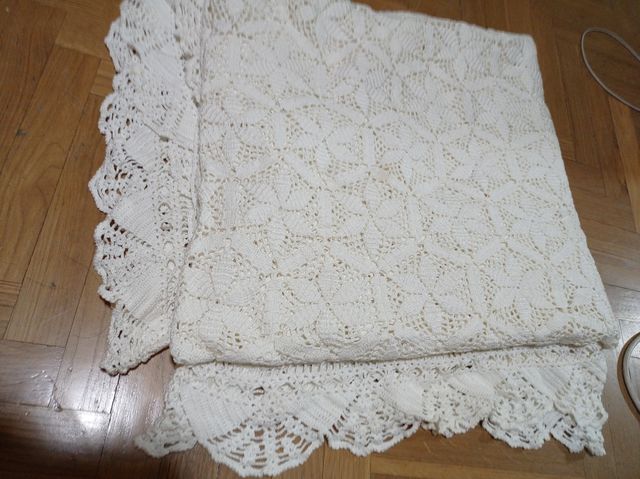 Colcha ganchillo a mano sin estrenar 