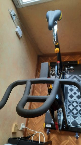 Bicicleta ciclo indor -spinning, como Nueva