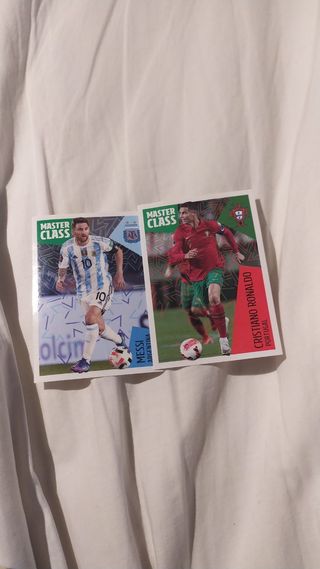 Messi+Cristiano Cromos Mundial 2022